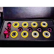 608 외부 링 고정밀 NS 688 베어링 스피드 스케이팅 레이스 대회 16 개, [03] Ceramic beads, 1개