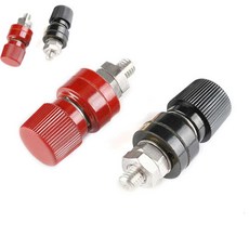 접지 터미널 어스단자 바나나잭 바나나플러그 압착터미널 전원터미널, 4-레드단자8mm 가 /, 4-레드단자8mm 가 /