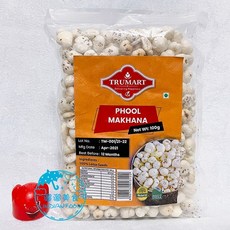 인도 풀 마카나 PHOOL MAKHANA, 3개, 100g