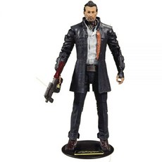 정품++ McFarlane Toys 사이버펑크 2077 타케무라 17.8cm(7인치) 액션 피규어