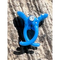 【惠欣商行】【500支裝】台灣製造番茄夾、苦瓜夾、蘭花夾、太陽花夾、果梗夾-蘭花夾-小1, 藍色, 1個