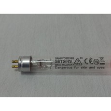 산쿄 살균램프 UV램프 자외선램프 살균등 4W 6W 8W 10W 15W 20W, 1개, 02.G6T5(6W)