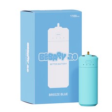 [박순희와오덕구] 충전식 응원봉 배터리3.0 베베리 콘서트 필수템 건전지 소켓, 응원봉 배터리: BREEZE BLUE