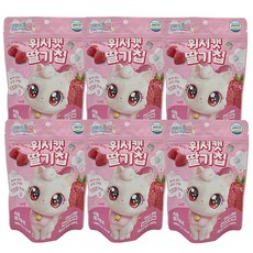 리더스인팜 위시캣 딸기칩, 6개, 12g