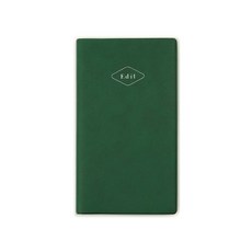 페이퍼리안 2026 에디트 위클리 플래너 S 95x165 mm, 04 Forest Green [포레스트그린]