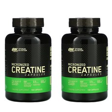 옵티멈뉴트리션 미분화 크레아틴 2.5g 캡슐, 100정, 2개