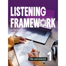 Listening Framework Pre-Advanced 1, Listening Framework Pre-Adva.., Peter Chin(저), Compass Publishing