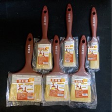 金好刷 301新款油漆刷 (1吋-4吋) 含稅 油漆刷 無痕 超細緻 水泥漆 乳膠漆, 1個