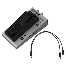 BOSS 雙腳踏開關, 銀色 + 黑色, FS-7