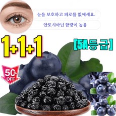 1+1+1 타이완산 특급 무설탕 블루베리 건조과일 무설탕 건블루베리 100% 유기농 건블루베리, 600g