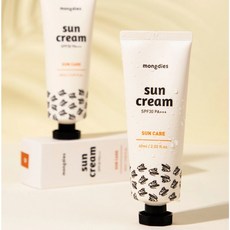 Mongdies 韓國神經醯胺寶寶保濕60ml SPF30 PA 嬰幼兒孕婦敏感肌適用 物理性防曬霜, 1個