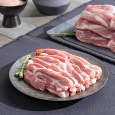 국내산 한돈 특수부위 대용량 가브리살 덧살 1kg (냉동), 4개, 250g