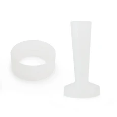 Capsulone/illy 커피 머신 메이커에 적합/STAINLESS STEEL 금속 리필 가능 재사용 캡슐 illy cafe 포드에, 07 1ring 1tamper