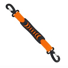 滑雪靴/單板鞋/雙板靴/直排輪通用手提把扣，輕鬆攜帶，堅固耐用, 橘色