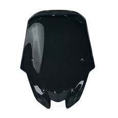 윈드실드 TMAX530 오토바이 투명 롱 윈드 윈드스크린 윈드쉴드, 1, E. 블랙 높임 모델