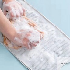 김영마켓 실리콘 빨래판 미니빨래판, 그레이, 1