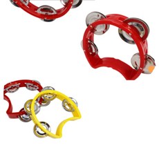 양군샵 미니 탬버린 타악기 교육용악기, 옐로우