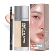 유니딧 브로우 무드 스위치 셀프 올인원 염색제 베이지 브라운, 1개, 순한인상(30회)