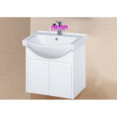 愛琴海廚房 台灣製60cm陶瓷臉盆浴櫃3660 防水PVC發泡板桶身