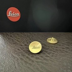 셔터 카메라용 버튼 소프트 릴리즈 나사식 호환용 액세서리 릴리즈버튼, 라이카 표준형-금색, 1개, 라이카 공용-금색 A