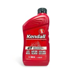 Kendall 4T半合成摩托車機油 SAE 15W-50，提升引擎性能，減少磨損，延長使用壽命, 1個, 15W50