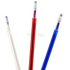 구렌콩 지워지는 기화 열펜촉 필기 도구 볼펜 부드러운볼펜 볼펜선물, 레드, 1개, 상세참조