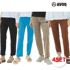 [아보크 ] 26SS 여성 하이스트레치 나일론 블렌디드 팬츠 4종