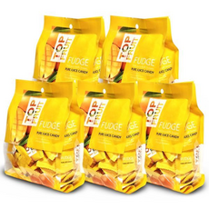 탑젤리 탑후르츠 망고향 퍼지 젤리 낱개, 320g, 5개