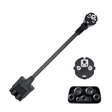 베레트 CEE 5핀/슈코 어댑터 테슬라 모델 S3XY 2세대 전기차 연장 코드 커넥터 240V 아울렛 32A, 01 빠른  Mainland