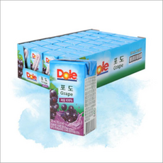 돌코리아 DOLE 포도주스 120ml BOX, 32개