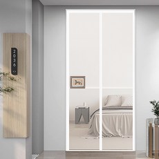 피노블릭 찢어지지 않는 찍찍이 현관 방충망 자석 모기장, 2번 - 흰색(고급망)