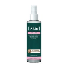 호주 아킨 로즈 앤 민트 데오도란트 스프레이 150ml Akin Rose & Mint Deodorant Spray, 1개
