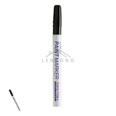 이렌콩 팁 페인트마카흑색 1.0mm 유성마카 선명한마카펜 유성마카펜