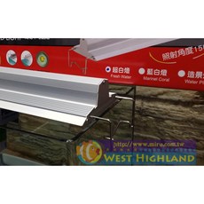 西高地水族坊 伊士達 ISTA 最新款 高功率可麗燈 LED跨燈5尺LED跨燈(海水藍白燈), 1個