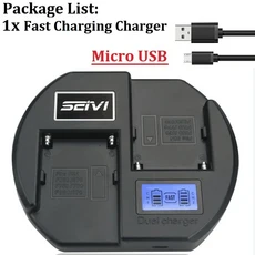 NP-F990 F970 카메라 배터리 Yongnuo Godox YN300Air II L132T LED 비디오 라이트 12800mAh