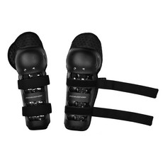 KOMINE SK-462 外穿式硬質護膝，騎士防摔護具，安全防護首選, black