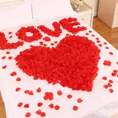 두별이 조화 꽃잎 소품 파티꽃잎장식, 연보라