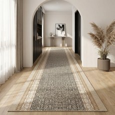 ELSECHO 복도 카펫 물세탁 가능 미끄럼방지 롱카펫 6m 주방 거실 복도매트