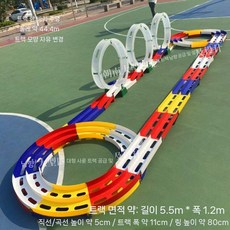 오르비 쇼핑몰 놀이 공원 대형 디자인 2 트랙 4 륜 구동 이벤트 경주 비행 링 변환 도로, J. 플라잉 링 트랙(3세트)