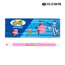 지구화학 슈퍼색연필 낱색 분홍 12p, 1색, 1개