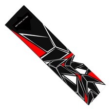 THE WAROOM SHOP 스케이트보드 그립 테이프 시트 122x26cm, 레드 다이아몬드