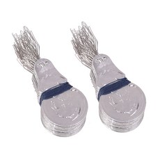 100개 보우 와이어 루프 DIY 바늘 실타래 스티치 삽입 손 재봉틀, 1세트