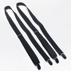 슬립 서스펜더 남여공용 강력한 멜빵 액세서리 밴딩 어른