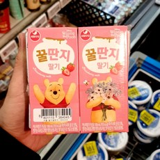 서울우유 딸기 꿀딴지, 180ml, 4개
