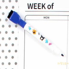 콩콩 자석 보드마카 청색 사무실