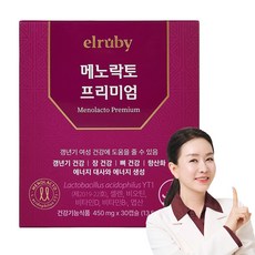 휴온스 엘루비 메노락토프리미엄, 30정, 1개