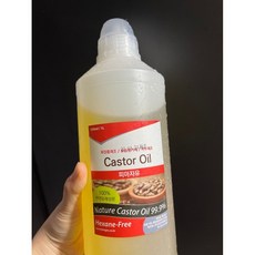 보르헤스 피마자유 피마자오일 아주까리기름 냉압착 비정제, 비정제 피마자유1L 1개, 1개