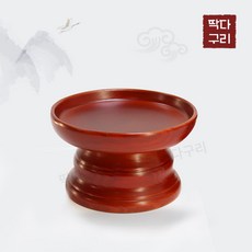 딱다구리 물푸레나무 원목제기 나물접시, 1개