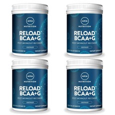 MRM 엠알엠 리로드 BCAA+G 포스트 웍아웃 리커버리 레몬 840g, 4개