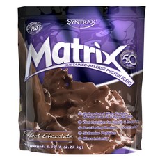 SYNTRAX Matrix 5.0乳清蛋白粉補充包 巧克力口味, 1個, 2.27kg